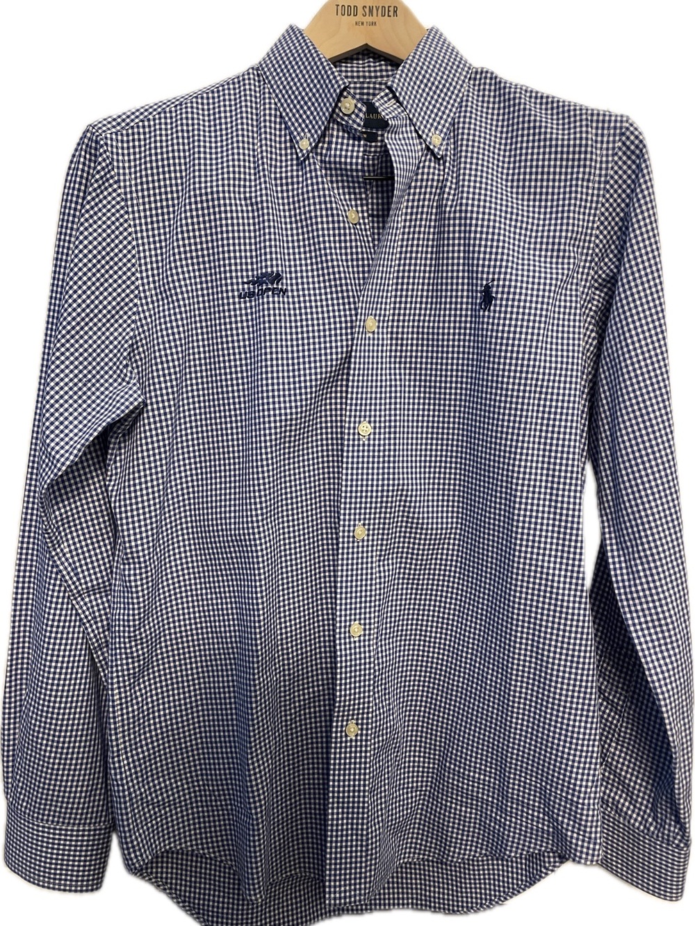 US OPEN POLO RALPH LAUREN GINGHAM BUTTON SHIRT